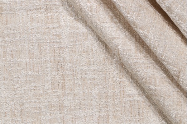 1 Yard Crazy Woven Decorator Fabric in Ivory