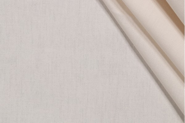 Pure Solid Woven Decorator Fabric in Natural