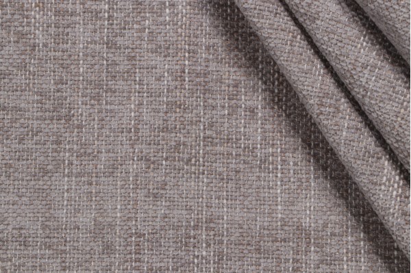 Crypton Daria High Performance Woven Chenille Upholstery Fabric in Stone