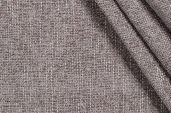 Crypton Daria High Performance Woven Chenille Upholstery Fabric in Stone