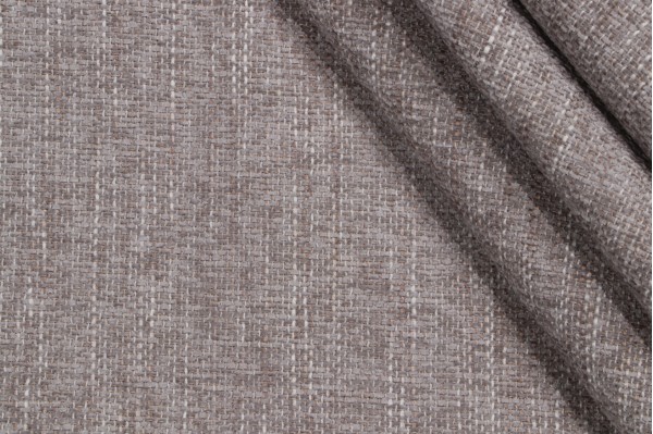 Crypton Daria High Performance Woven Chenille Upholstery Fabric in Stone