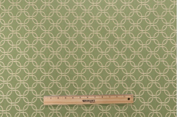 Grey Watkins Epsom Woven Decorator Fabric in Green