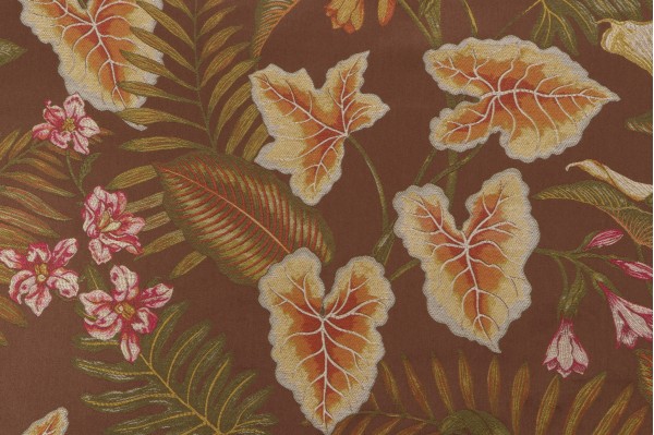 Fonthill Vizcaya Tapestry Upholstery Fabric in Multi/Cocoa