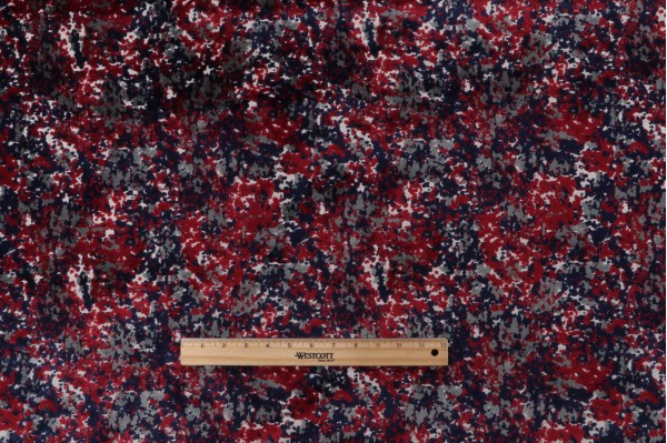 Levine Velvet Upholstery Fabric in Patriot
