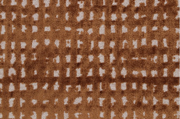 Klein Velvet Upholstery Fabric in Cognac