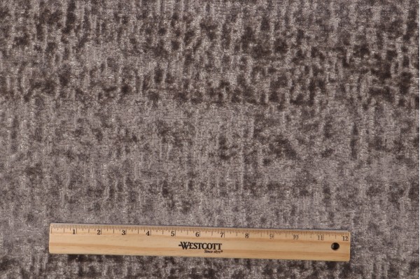 Lottie Velvet Upholstery Fabric in Cement