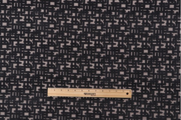 Rocco Velvet Upholstery Fabric in Charcoal