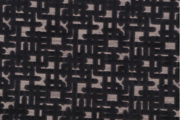 Rocco Velvet Upholstery Fabric in Charcoal