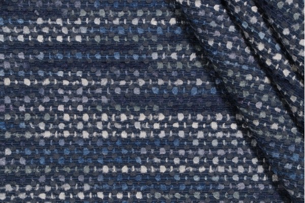 Golding Alpine Woven Chenille Upholstery Fabric in Midnight 