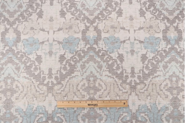 Waverly Collector&#39;s Item Woven Chenille Upholstery Fabric in Mist 