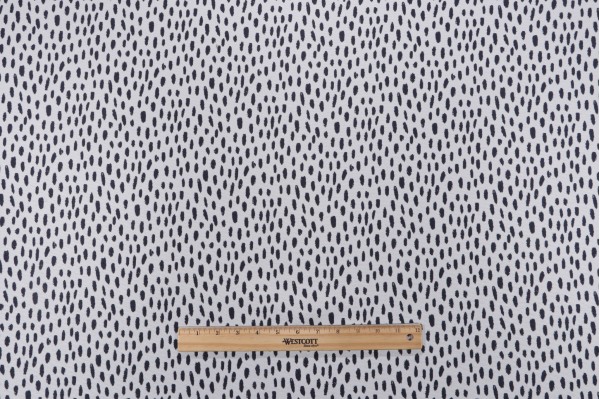 Terrasol-Pebbles Reversible Polyester Outdoor Fabric in Navy 
