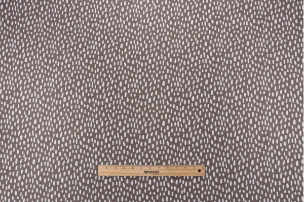 Terrasol-Pebbles Reversible Polyester Outdoor Fabric in Mink 