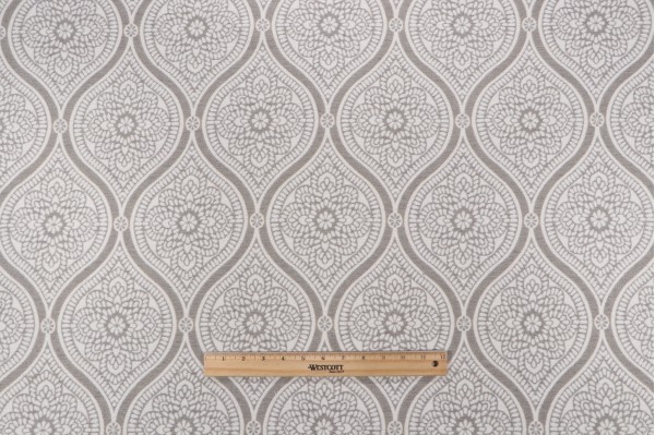 Regal Woven Chenille Upholstery Fabric in Natural 