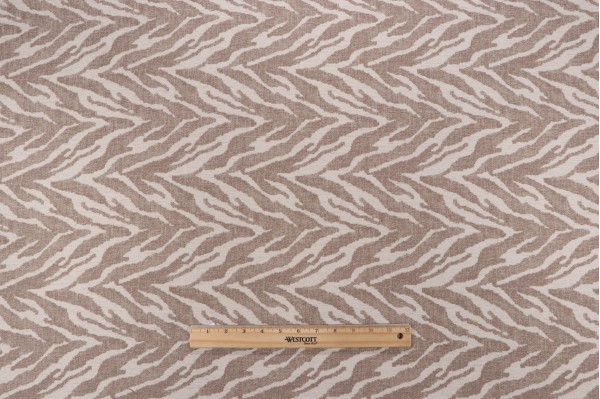 Hamilton Lester Woven Chenille Upholstery Fabric in Taupe 
