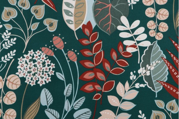 Click for Richloom Windcrest Printed Polyester Outdoor Fabric in Spruce  Richloom Windcrest Printed Polyester Outdoor Fabric in Spruce