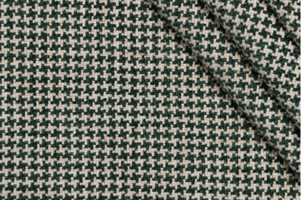 Sample of P Kaufmann Dunbar Woven Chenille Upholstery Fabric in Spruce 