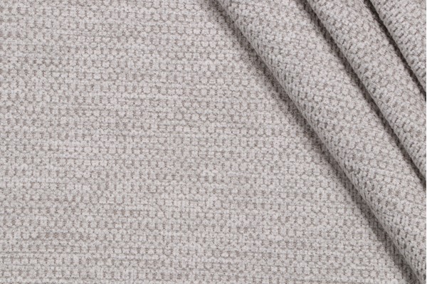 Covington Kyler Felt-Backed Chenille Upholstery Fabric in 103-Putty 