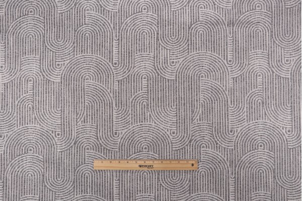 Covington In The Groove Woven Chenille Upholstery Fabric in 948-Charcoal 