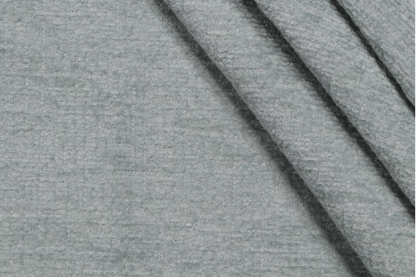 Sample of Covington Stippled Felt-Backed Chenille Upholstery Fabric in 521-Aquamarine 