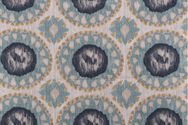 Click for Magnolia Home Thurston Printed Cotton Drapery Fabric in Verdigris  Magnolia Home Thurston Printed Cotton Drapery Fabric in Verdigris