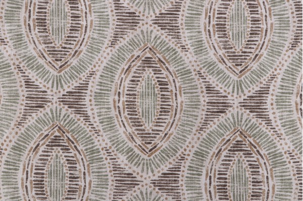 Magnolia Home Thackery Printed Cotton Drapery Fabric in Cactus 