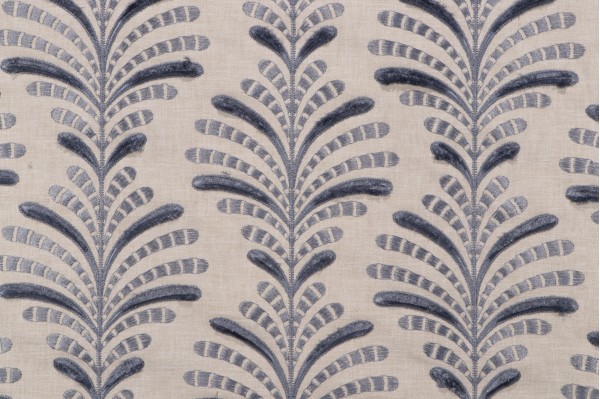P Kaufmann Bryant Embroidered Drapery Fabric in Horizon 