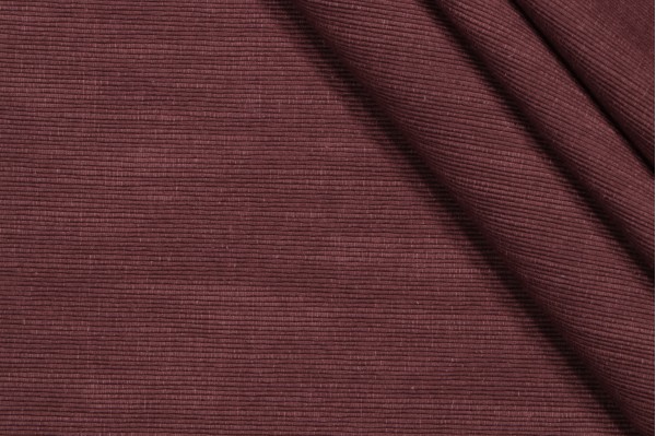 Sample of P Kaufmann Alexander Ottoman Upholstery Fabric in Plum 