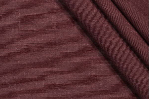 Sample of P Kaufmann Alexander Ottoman Upholstery Fabric in Plum 