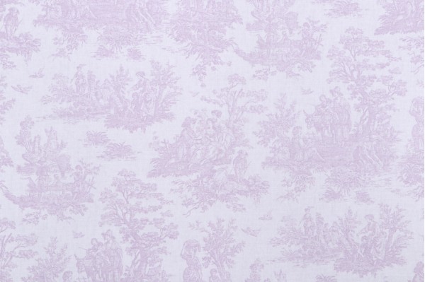 Premier Prints Jamestown Printed Cotton Drapery Fabric in Orchid