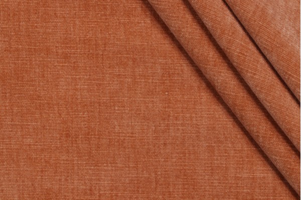 P Kaufmann Beck Performance Chenille Upholstery Fabric in Clay 