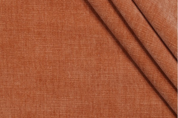 P Kaufmann Beck Performance Chenille Upholstery Fabric in Clay 