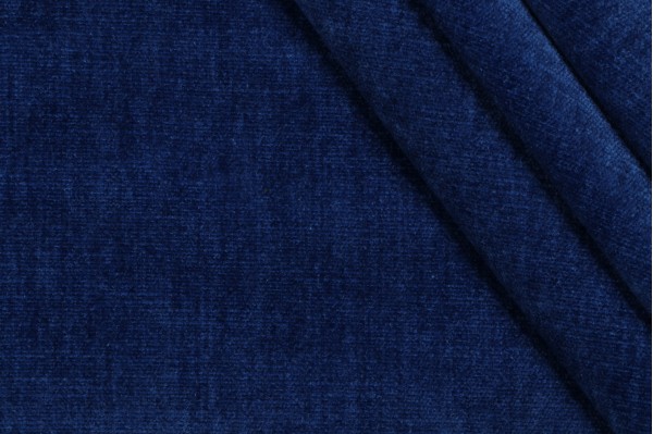 P Kaufmann Beck Performance Chenille Upholstery Fabric in Cobalt 