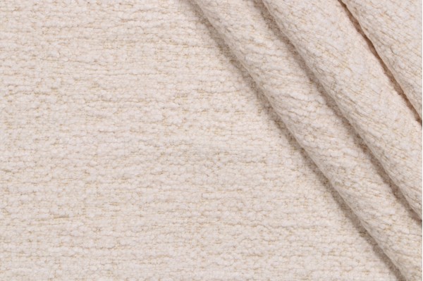 P Kaufmann Trinity Woven Chenille Upholstery Fabric in Sesame 