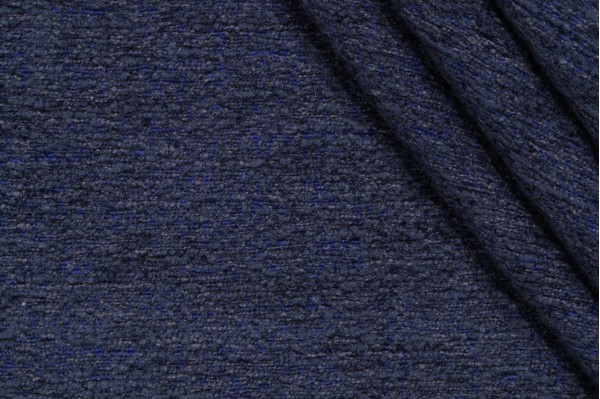 P Kaufmann Trinity Woven Chenille Upholstery Fabric in Ultramarine 