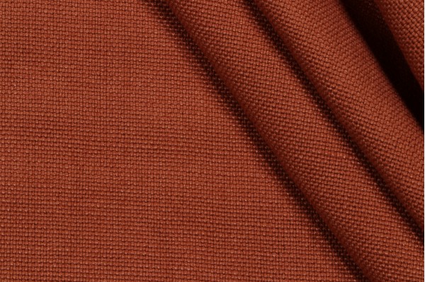 Sample of P Kaufmann Ashton Woven Linen Decorator Fabric in Baked 