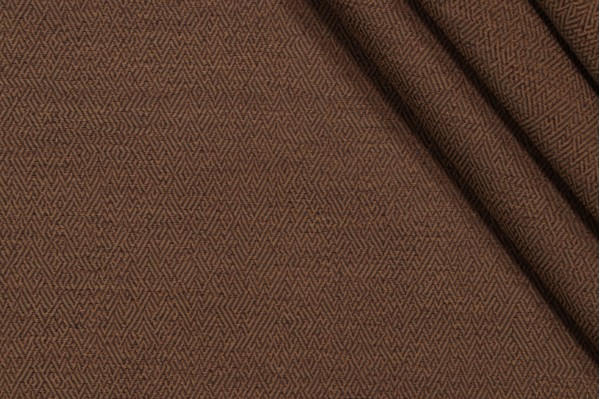 P Kaufmann Gilded Woven Upholstery Fabric in Nutmeg 