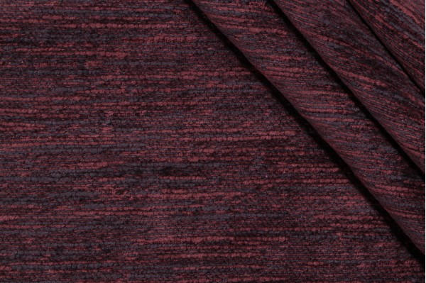 P Kaufmann Oracle Woven Chenille Upholstery Fabric in Mulberry 