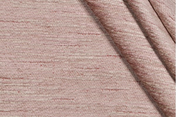 P Kaufmann Oracle Woven Chenille Upholstery Fabric in Blush 