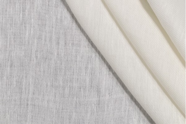 P Kaufmann Outlook Semi-Sheer Drapery Fabric in Pearl 