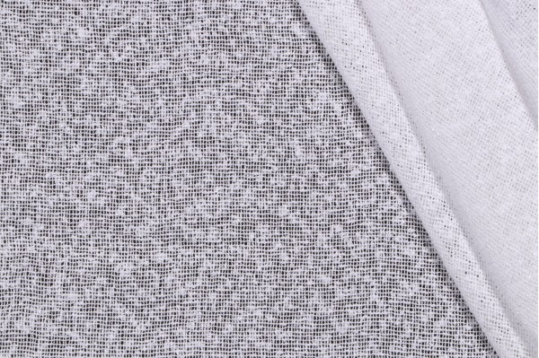 P Kaufmann Allegro Sheer Drapery Fabric in Sea Salt 