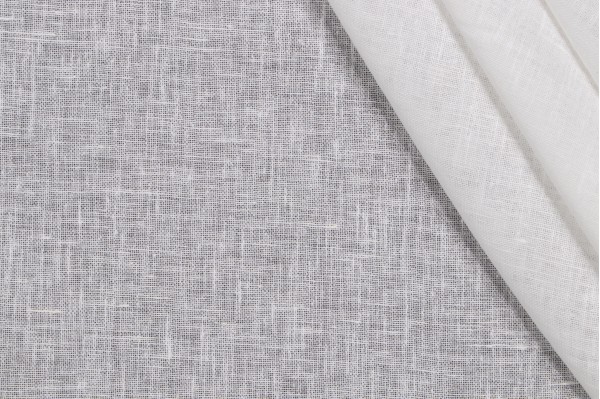 P Kaufmann Aura Sheer Drapery Fabric in Cloud 