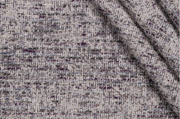 Hamilton Malone Woven Upholstery Fabric in Steele 