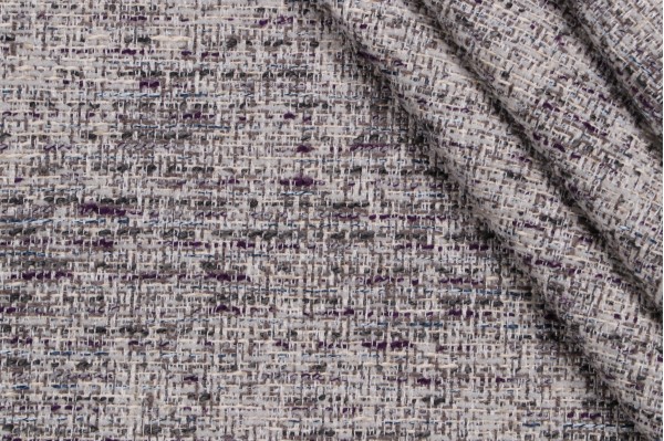 Hamilton Malone Woven Upholstery Fabric in Steele 