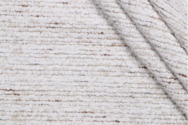 Hamilton Sinclair Woven Chenille Upholstery Fabric in Snow 