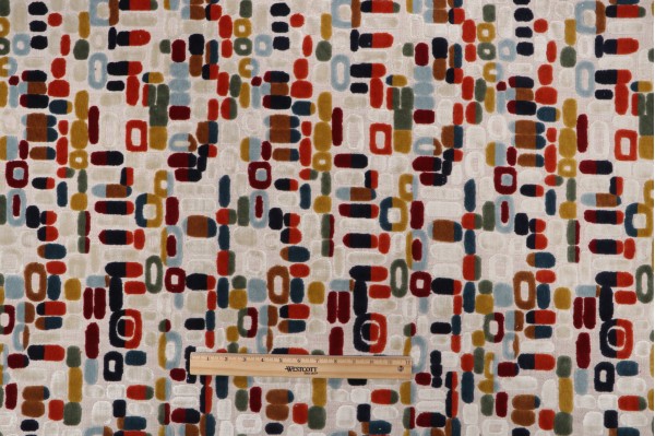 Hamilton Parker Velvet Upholstery Fabric in Jewel 