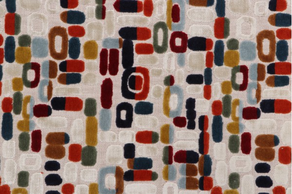 Hamilton Parker Velvet Upholstery Fabric in Jewel 