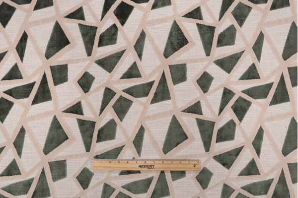Sample of Hamilton Tribeca Velvet Upholstery Fabric in Forest 