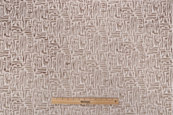 Hamilton Adler Velvet Upholstery Fabric in Cocoa 