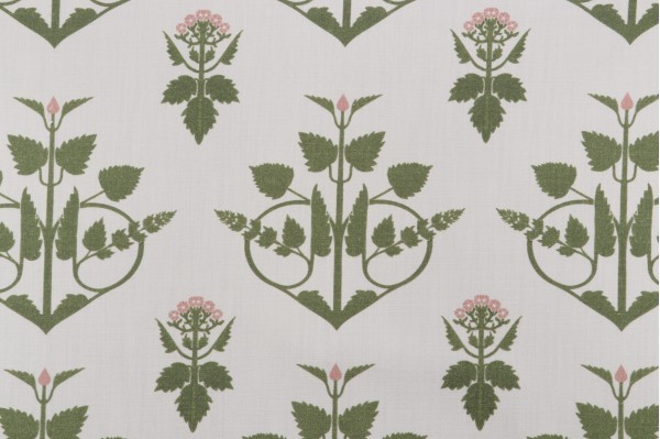 Hamilton Sheffield Printed Cotton Drapery Fabric in Primrose 