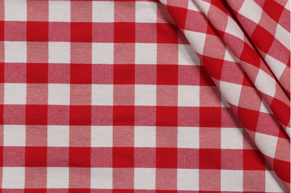 Stof France Rouen Woven Decorator Fabric in Rouge 